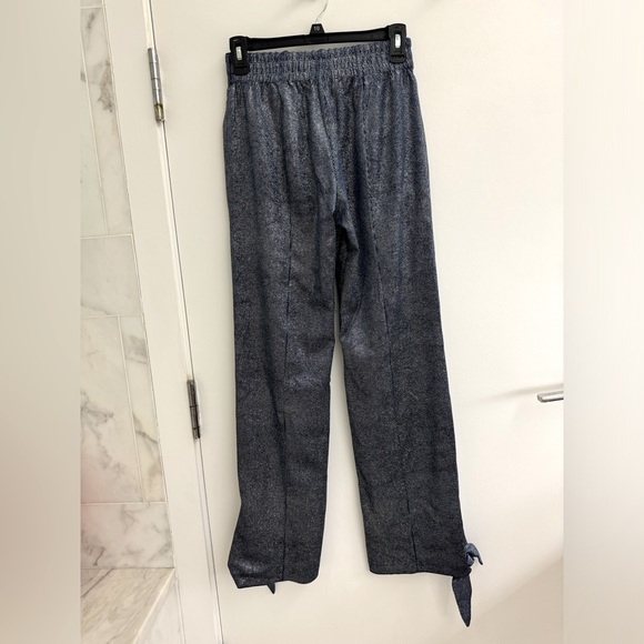 NWT Zadig & Voltaire Chill Velour Sparkle Pants, Size 34/XS - Picture 6 of 12